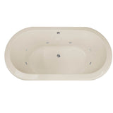 Hydro Systems - PALMER 6636 AC W/WHIRLPOOL SYSTEM- BISCUIT - Biscuit