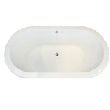 Hydro Systems - PALMER 7036 AC TUB ONLY- WHITE - White