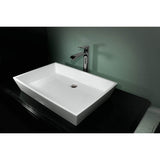PRISM 22X15 SOLID SURFACE SINK - ALMOND