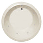 Hydro Systems - REDONDO 6918 AC W/WHIRLPOOL SYSTEM-BONE - Bone