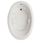 Hydro Systems - RILEY 7242 AC W/WHIRLPOOL SYSTEM-WHITE - White