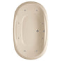 Hydro Systems - STUDIO DUAL OVAL 6644 AC W/ WHIRLPOOL SYSTEM - BISCUIT - Biscuit