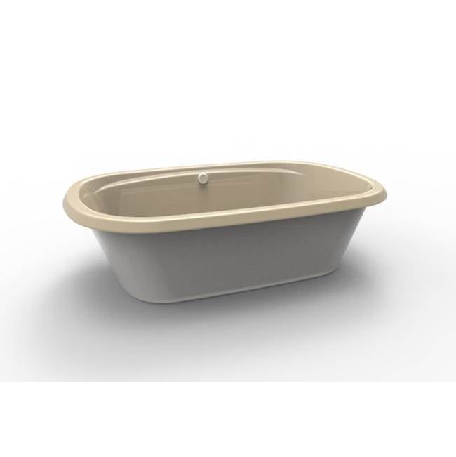 Hydro Systems - STUDIO DUAL OVAL 6644 AC W/ WHIRLPOOL SYSTEM - BONE - Bone
