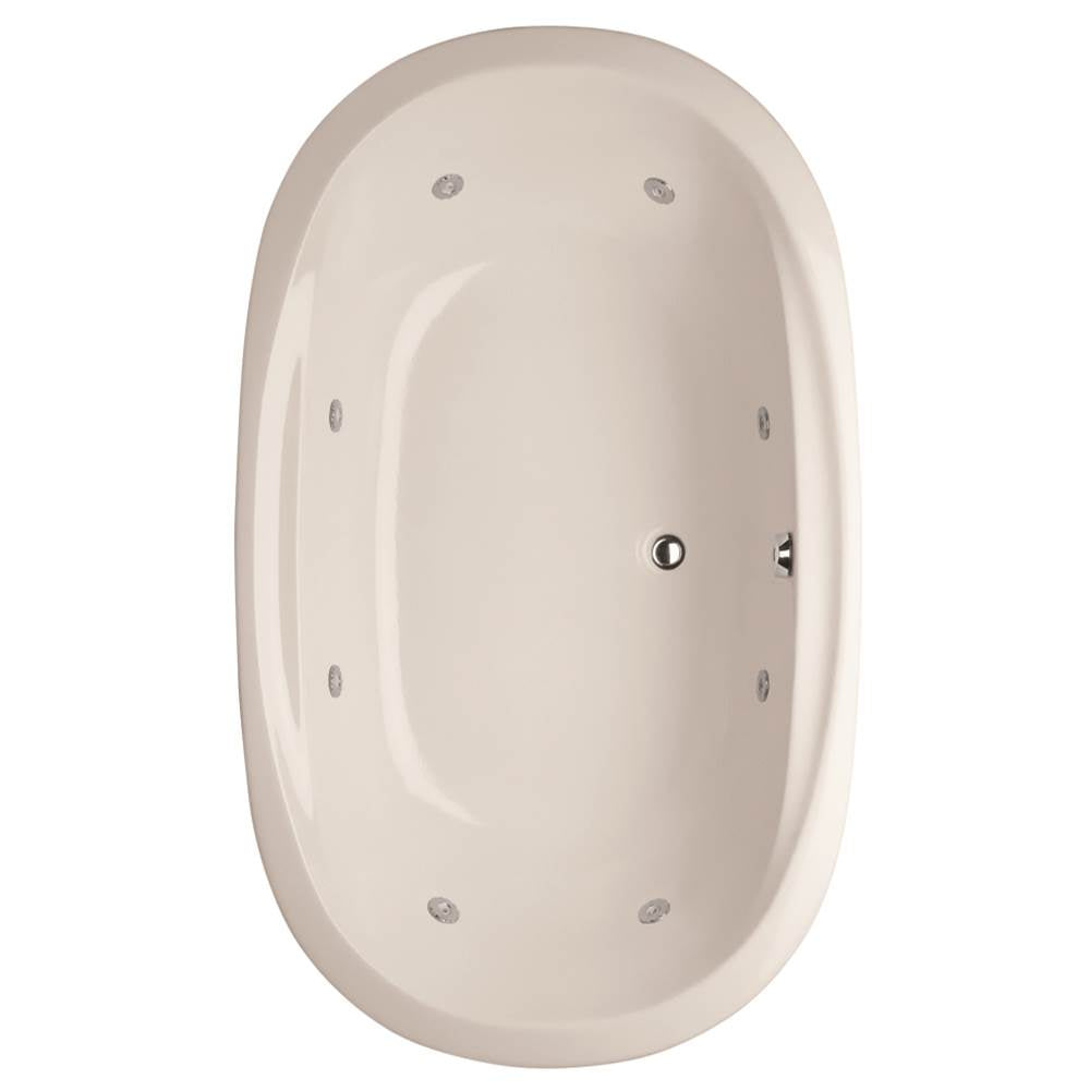Hydro Systems - STUDIO DUAL OVAL 6644 AC W/ WHIRLPOOL SYSTEM - WHITE - White