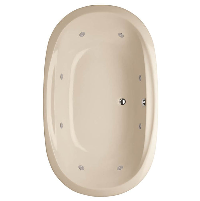 Hydro Systems - STUDIO DUAL OVAL 7444 AC W/ WHIRLPOOL SYSTEM - BISCUIT - Biscuit