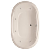 Hydro Systems - STUDIO DUAL OVAL 7444 AC W/ WHIRLPOOL SYSTEM - WHITE - White