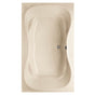 Hydro Systems - STUDIO HOURGLASS 6042 AC W/THERMAL AIR SYSTEM-BISCUIT - Biscuit