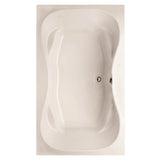 Hydro Systems - STUDIO HOURGLASS 6042 AC W/THERMAL AIR SYSTEM-WHITE - White