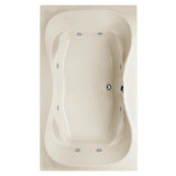 Hydro Systems - STUDIO HOURGLASS 7242 AC W/WHIRLPOOL SYSTEM-BISCUIT - Biscuit