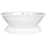 Hydro Systems - SOPHIA 7040 FREESTANDING  TUB ONLY - WHITE - White