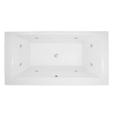 Hydro Systems - STELLA 7036 AC W/WHIRLPOOL-WHITE - White