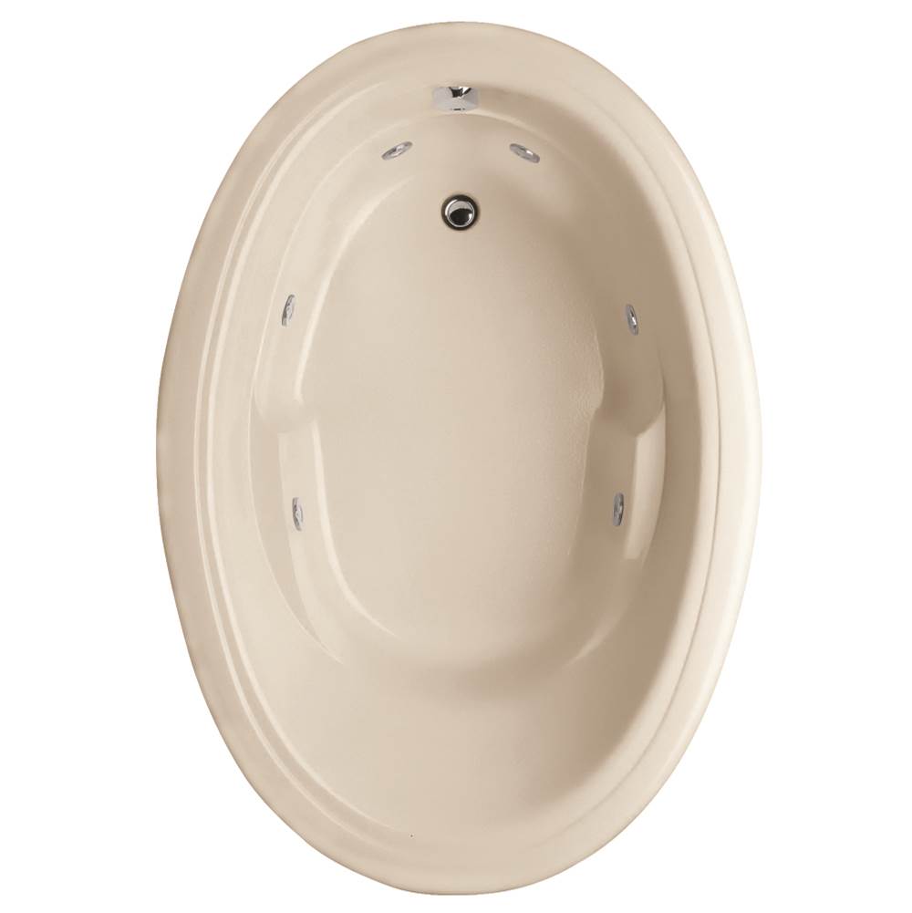 Hydro Systems - STUDIO OVAL 6042 AC W/WHIRLPOOL SYSTEM-BISCUIT - Biscuit