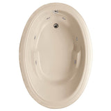 Hydro Systems - STUDIO OVAL 6042 AC W/WHIRLPOOL SYSTEM-BISCUIT - Biscuit