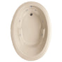 Hydro Systems - STUDIO OVAL 6042 AC W/WHIRLPOOL SYSTEM-BISCUIT - Biscuit