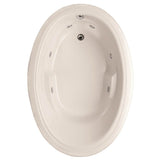 Hydro Systems - STUDIO OVAL 6042 AC W/WHIRLPOOL SYSTEM-WHITE - White