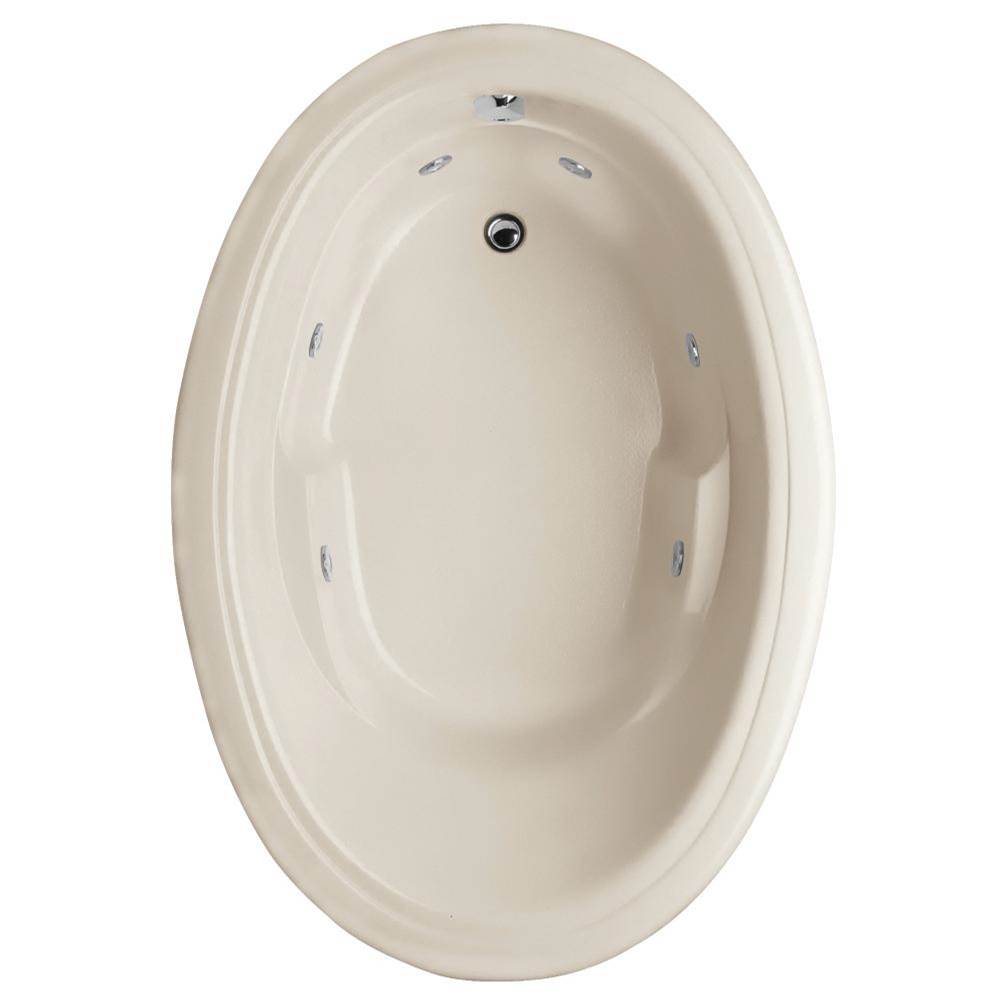 Hydro Systems - STUDIO OVAL 6642 AC W/WHIRLPOOL SYSTEM-BISCUIT - Biscuit