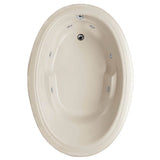 Hydro Systems - STUDIO OVAL 6642 AC W/WHIRLPOOL SYSTEM-BISCUIT - Biscuit