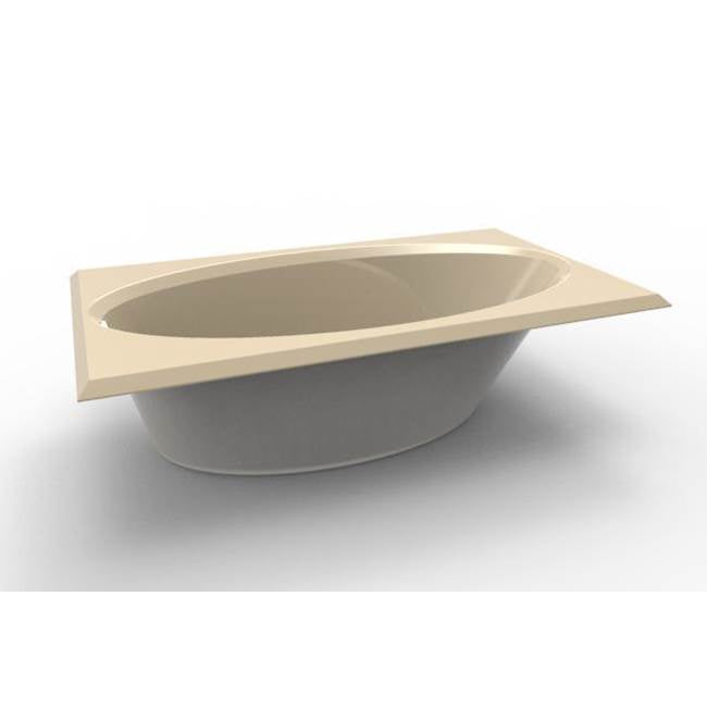 Hydro Systems - STUDIO 7242 AC TUB ONLY-BONE - Bone