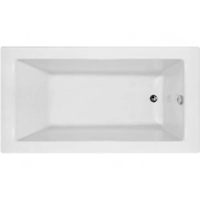 Hydro Systems - SYDNEY 6030 AC TUB ONLY - SHALLOW DEPTH -WHITE-RIGHT HAND - White
