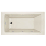 Hydro Systems - SYDNEY 6032 AC W/COMBO SYSTEM - SHALLOW DEPTH -BISCUIT-LEFT HAND - Biscuit