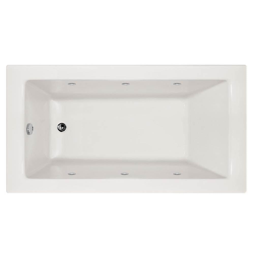 Hydro Systems - SYDNEY 7240 AC W/WHIRLPOOL SYSTEM-WHITE-LEFT HAND - White