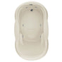 Hydro Systems - VANESSA 7242 AC W/WHIRLPOOL SYSTEM-BISCUIT - Biscuit
