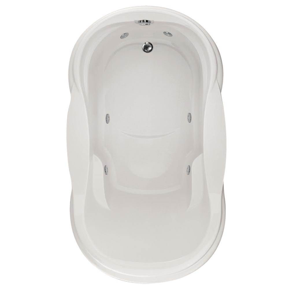 Hydro Systems - VANESSA 7242 AC W/WHIRLPOOL SYSTEM-WHITE - White