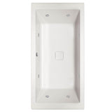 Hydro Systems - VERSAILLES 7242 AC W/COMBO SYSTEM-WHITE - White
