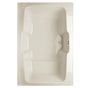 Hydro Systems - VICTORIA 7348 AC TUB ONLY-BISCUIT - Biscuit