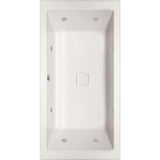 Hydro Systems - VERSAILLES 7236 AC W/THERMAL AIR SYSTEM-BONE - Bone