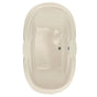 Hydro Systems - YVETTE 7242 AC TUB ONLY-BISCUIT - Biscuit
