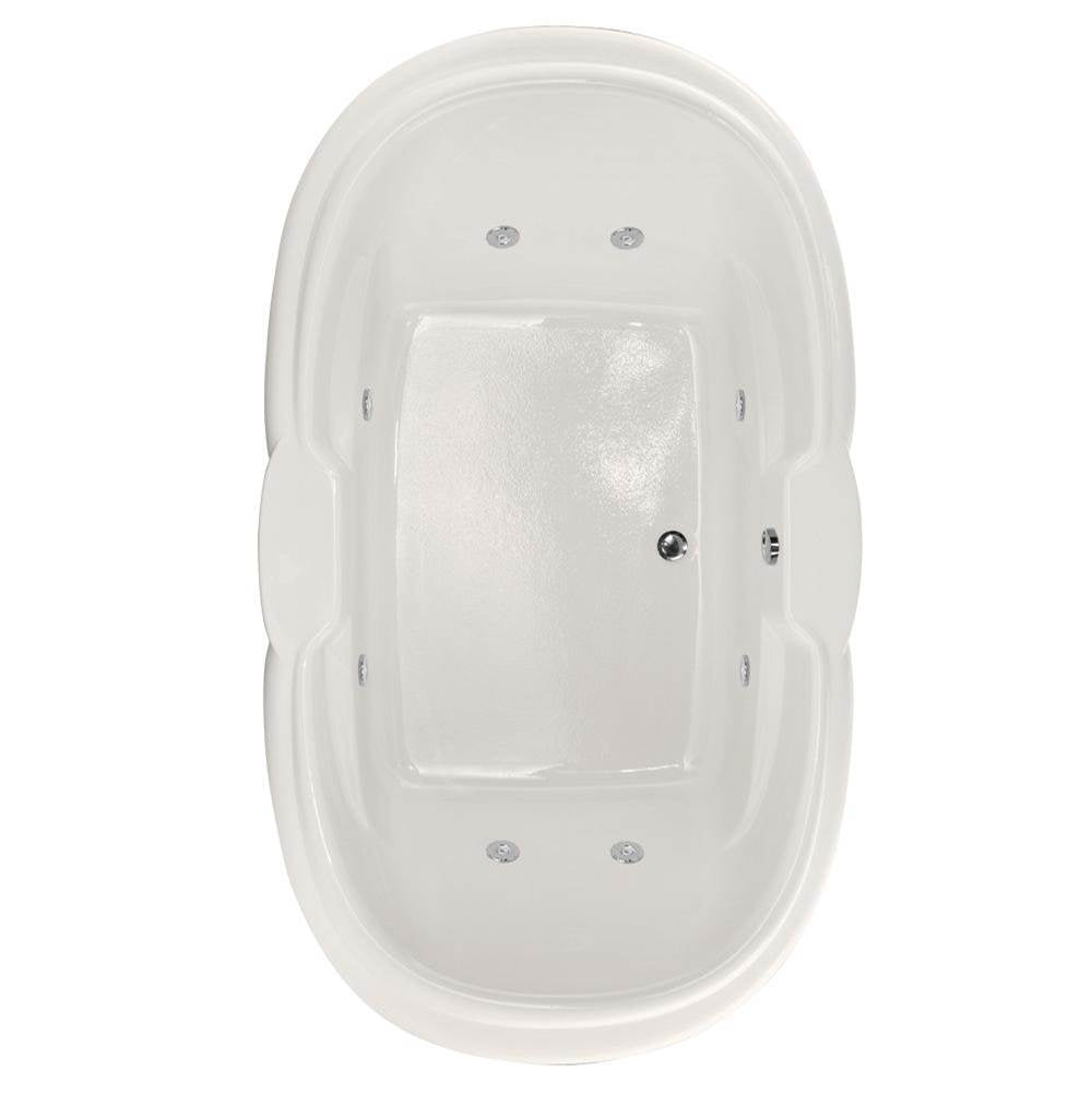 Hydro Systems - YVETTE 7242 AC W/WHIRLPOOL SYSTEM-WHITE - White