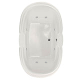 Hydro Systems - YVETTE 7242 AC W/WHIRLPOOL SYSTEM-WHITE - White