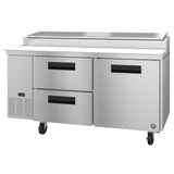 Pizza Prep Tables - Refrigerators