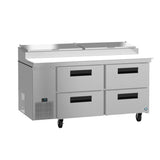 Pizza Prep Tables - Refrigerators