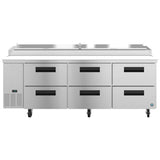 Pizza Prep Tables - Refrigerators