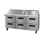 Hoshizaki America - Sandwich Top Prep Tables - Refrigerators
