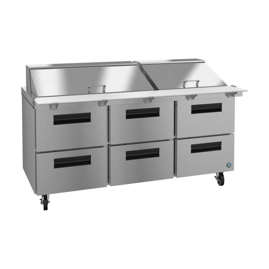 Sandwich Top Prep Tables - Refrigerators