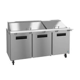 Sandwich Top Prep Tables - Refrigerators