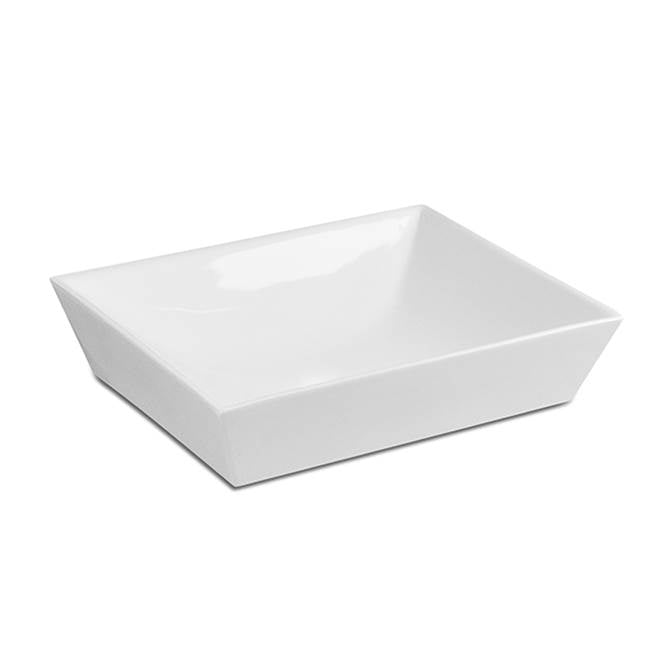 Icera - Canto Vessel Lavatory White - White