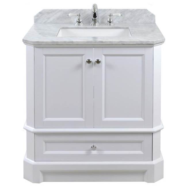 Icera - Richmond Vanity Cabinet, 30-in White