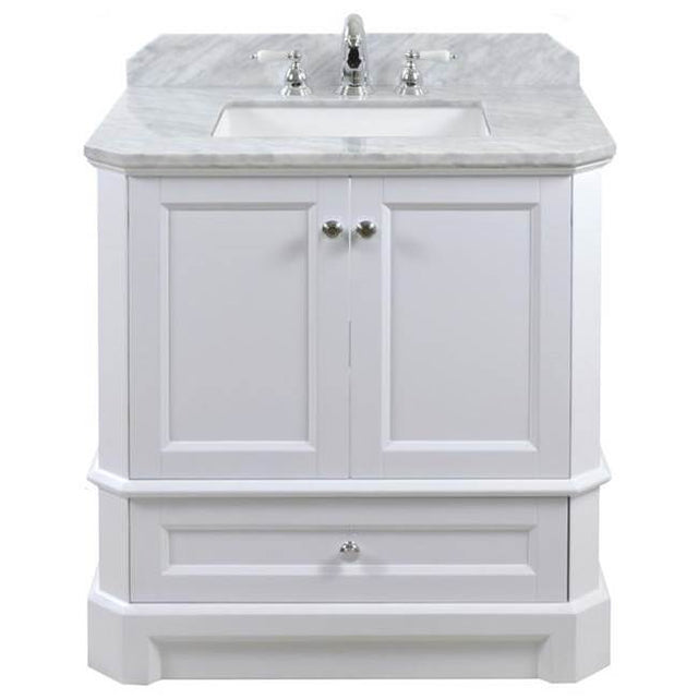 Icera - Richmond Vanity Cabinet, 30-in White