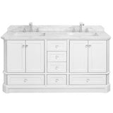 Icera - Richmond Vanity Cabinet, 60-in Matte White - White