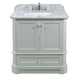 Icera - Richmond Vanity Cabinet, 30-in Ocean Grey - Ocean Gray