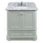 Icera - Richmond Vanity Cabinet, 30-in Ocean Grey - Ocean Gray