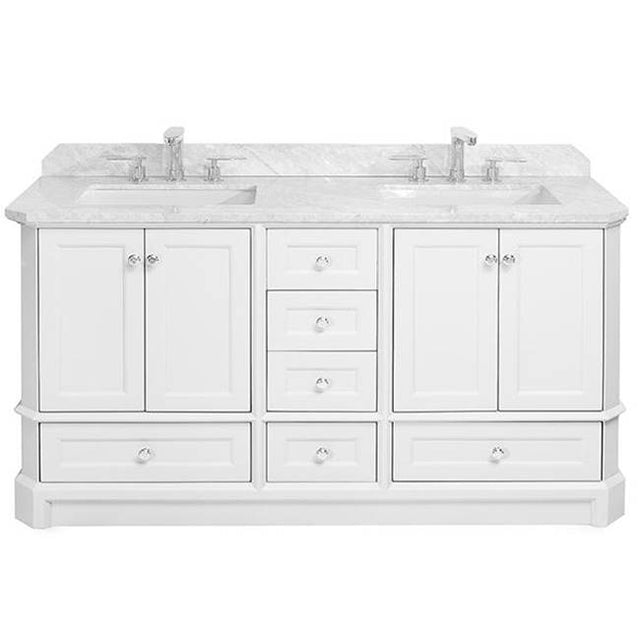 Icera - Stone Top 60-in Crema Marble - Crema Marble