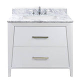 Icera - Canto Vanity Cabinet, 36-in White - White