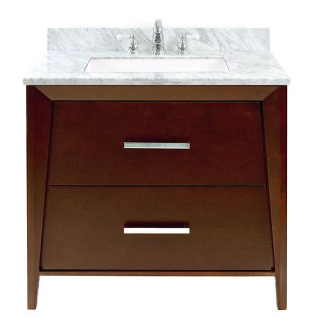 Icera - Canto Vanity Cabinet, 36-in Walnut Brown - Walnut Brown