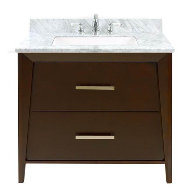 Icera - Canto Vanity Cabinet, 36-in Espresso - Espresso