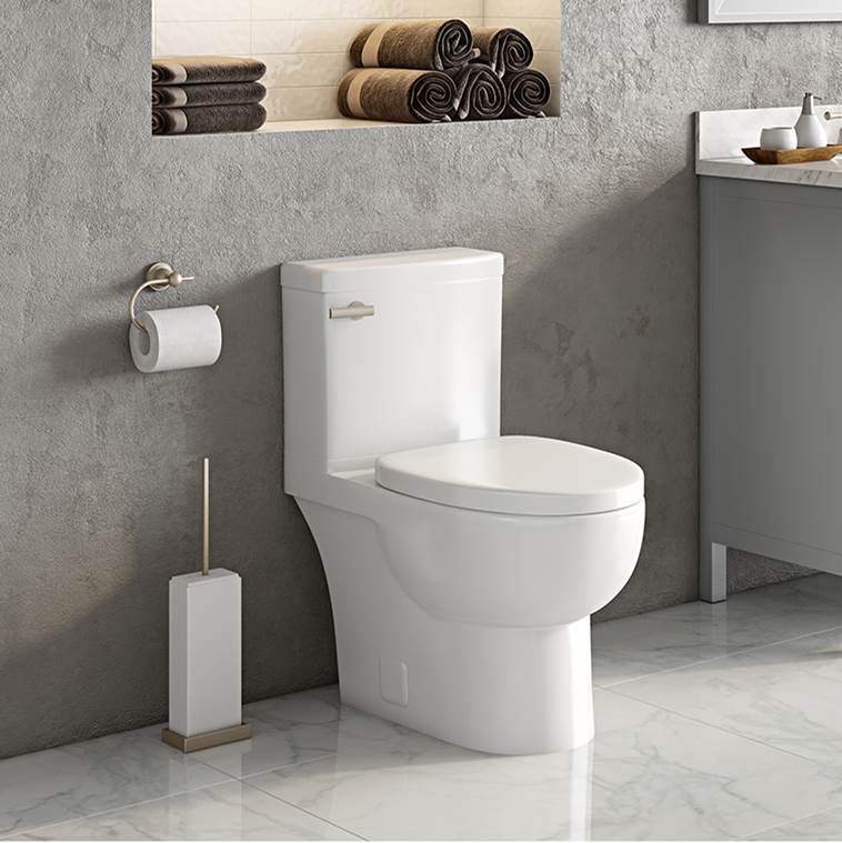 Malibu II 2P HET CEL Toilet White 12-in Rough